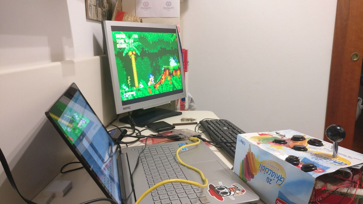 Arcade game with Raspberry Pi |  retropie
